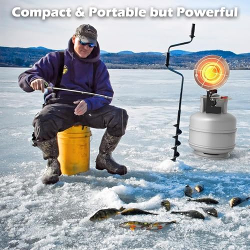 Buyplus Propane Heater 15,000BTU Portable Outdoor with Safety Shut-off Valve H109