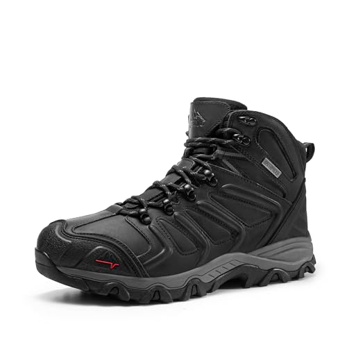NORTIV 8 Men's Waterproof Ankle High Hiking Boots D984