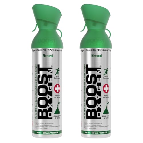 Boost Oxygen Large Natural 10L Canister 2 Pack I453