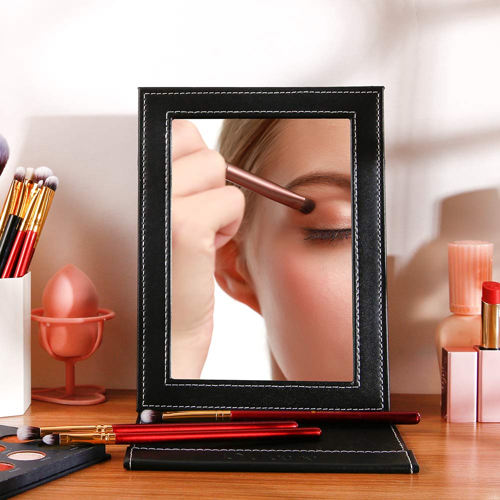 DUcare Folding Travel Mirror with Stand, Portable Vanity Mirror S3818
