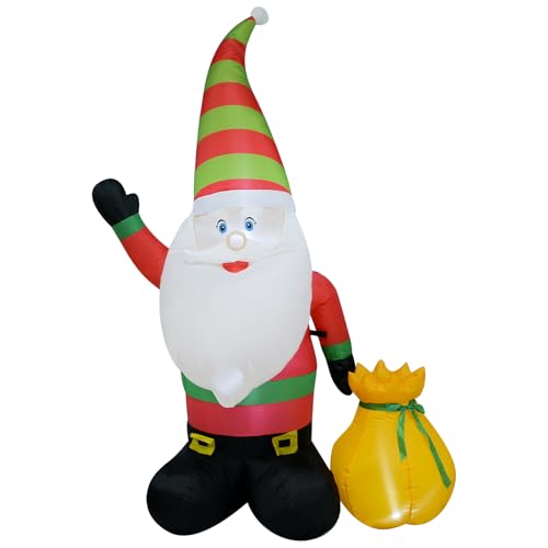 4 FT Christmas Snowman Inflatable with LED Lights Indoor Outdoor Decor E952