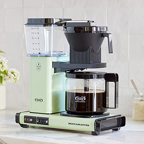 Technivorm Moccamaster 53941 KBGV Select 10-Cup Coffee Maker, Polished Silver G3553