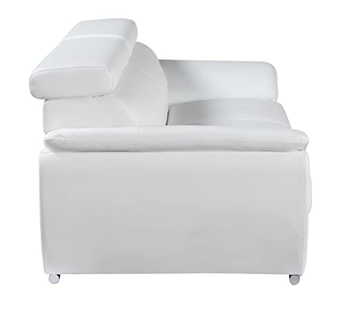 Veal Collection Leather Upholstered Modern Living Room Chair R216957