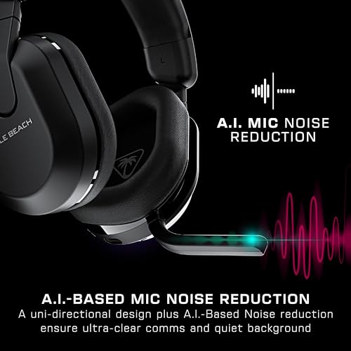 Turtle Beach Stealth 500 Wireless Gaming Headset for PC, PS5, PS4, Mobile, Black O98495