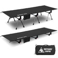 OneTigris SUPRANUBIS Camping Cot, Height Adjustable, Portable Folding Bed R56991