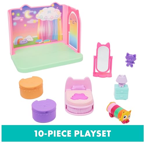 Gabby’s Dollhouse Purrfect Dollhouse with 15 Pieces, Kids Toys for Ages 3 and up Y434538