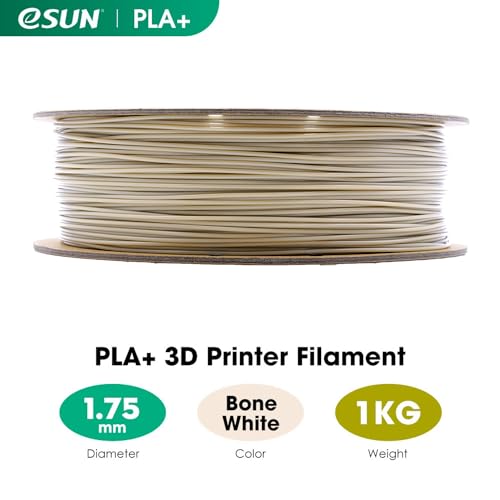 eSUN PLA+ Filament 1.75mm 3D Printer Filament, 1KG Spool, Fire Engine Red Q357