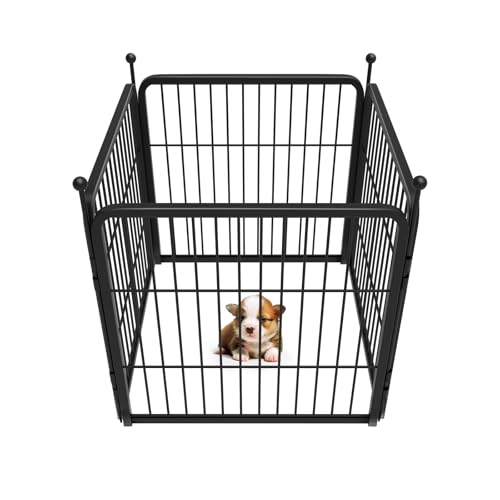 FXW Rollick Dog Playpen 32 Inch 16 Panels for Small and Medium Dogs E405995