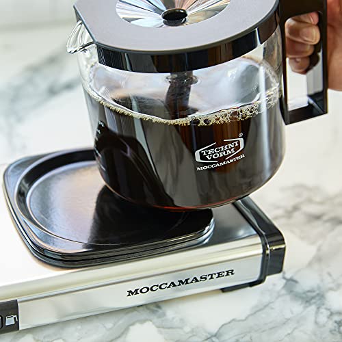 Technivorm Moccamaster 53941 KBGV Select 10-Cup Coffee Maker, Polished Silver G3553
