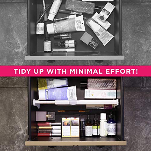 6 Drawer Organizer and Dividers for Kitchen, Bedroom, and Bathroom X806