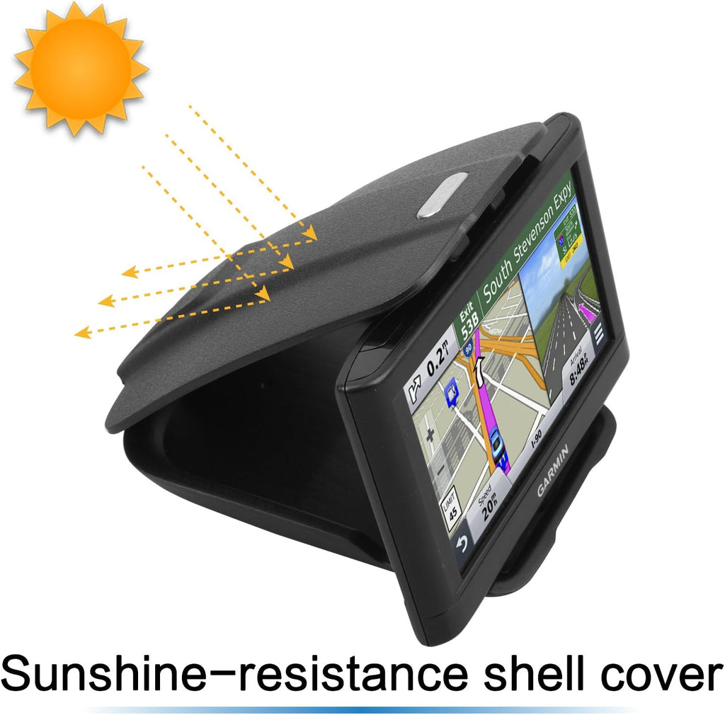 GPS Dash Mount Matte Black for Garmin, TomTom, Magellan & More B736