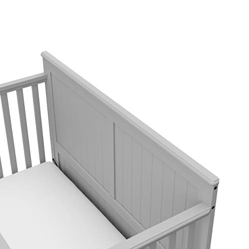 Graco Hadley 5-in-1 Convertible Crib with Drawer (White) M674