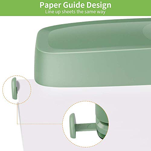 AFMAT Electric 3 Hole Puncher for Paper, 20-Sheet, Gray O528