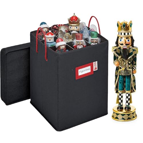 Christmas Nutcracker Storage Box for Figurines and Ornaments U4635