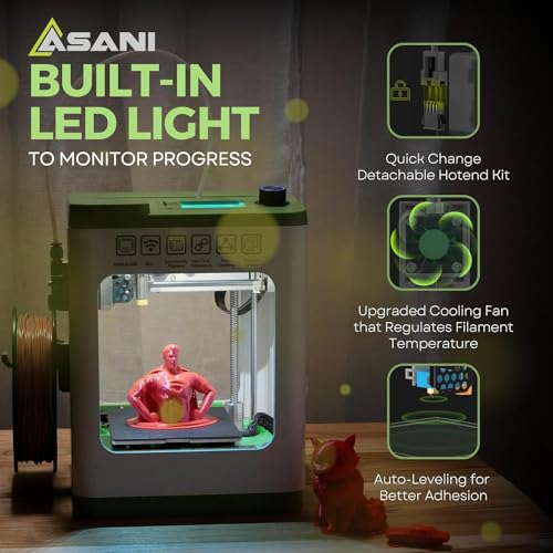Mini 3D Printer for Kids and Beginners with Auto Leveling, WiFi V361856