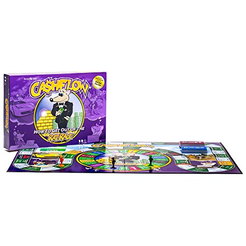 Rich Dad CASHFLOW Board Game, Educational Finance Literacy Game for Ages 14 & Up U172