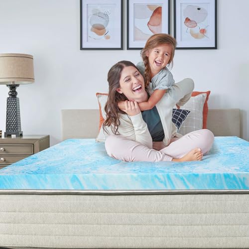BedsPick 3 Inch Gel Memory Foam Mattress Topper for Twin Size Bed V71618