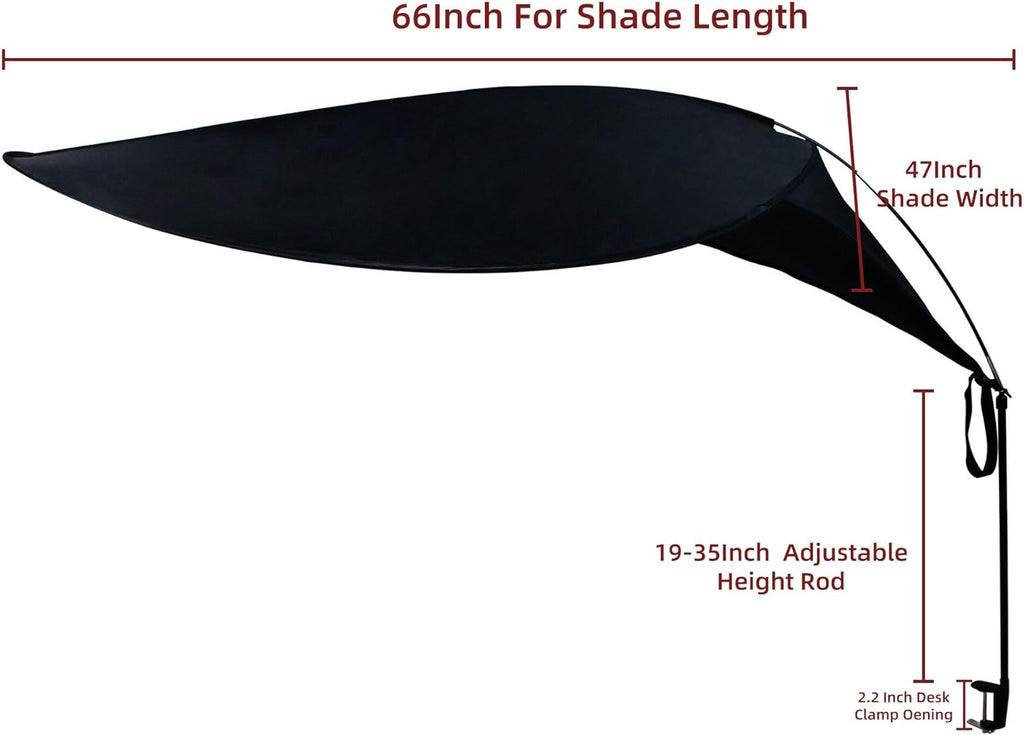 47" Round Office Light Cover and Desk Shade Y48395