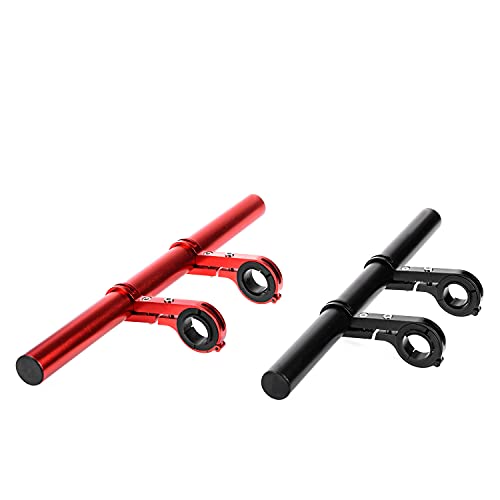 Bicycle Handlebar Extender, Aluminum Alloy, 30cm, Black Q89099