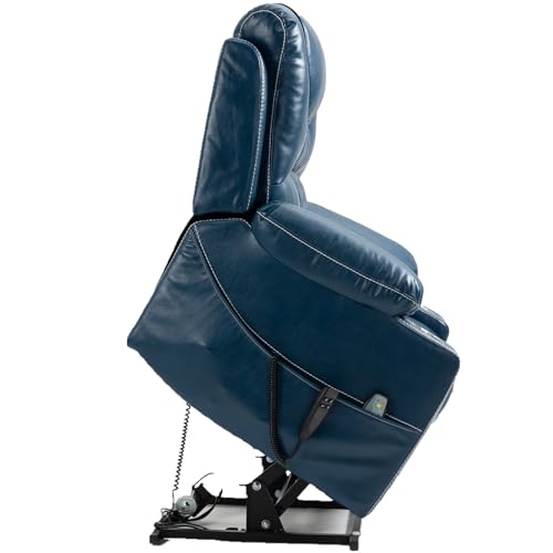 Lift Chair Recliner with Massage and Heat, Heavy Duty for Seniors, Brown V12888