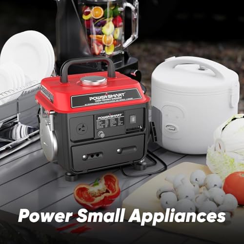 PowerSmart 2500-Watt Gas Powered Portable Inverter Generator, CO Sensor, EPA Compliant M468