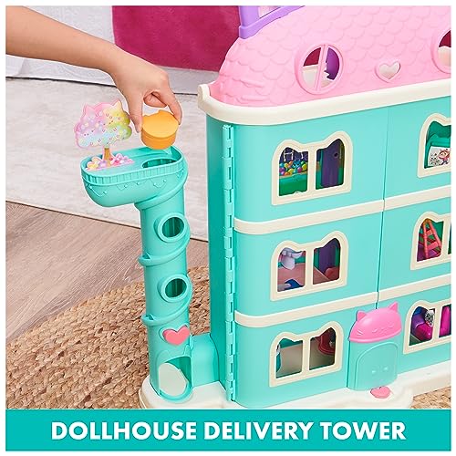 Gabby’s Dollhouse Purrfect Dollhouse with 15 Pieces, Kids Toys for Ages 3 and up Y434538