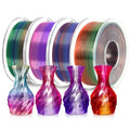 PLA 3D Printer Filament 1.75mm, 8 Spools, 2kg, Multi-Color B3949