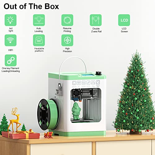 Tina2 Basic 3D Printer, Fully Assembled, Auto Leveling, FDM Mini Printer D3561