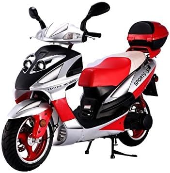 HHH 150cc Scooter Moped Street Gas Scooter with 13 inch Aluminum Wheels J98330