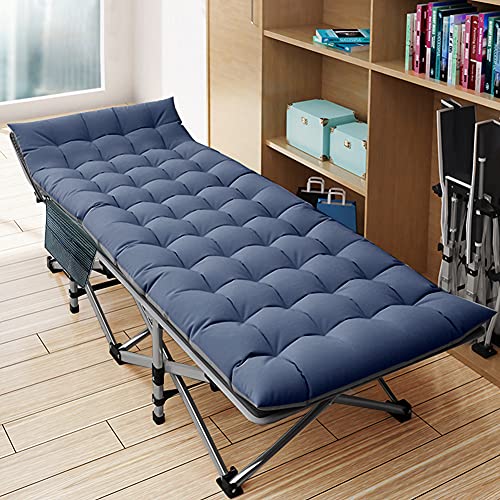 LILYPELLE Folding Camping Cot, Extra Wide Heavy Duty with Carry Bag Z15817