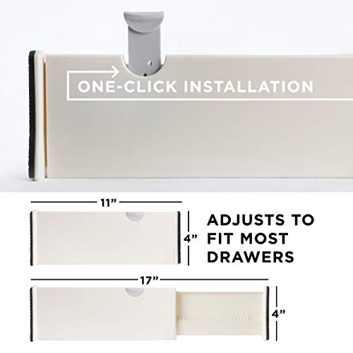 6 Drawer Organizer and Dividers for Kitchen, Bedroom, and Bathroom X806