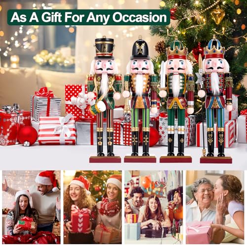 12 inch Wooden Nutcracker Ornament Swordsmen U177