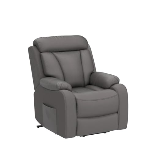 Power Lift Recliner for Elderly with Remote Control, Navy Blue P60192