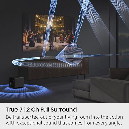 SAMSUNG Q990D 11.1.4ch Soundbar with Wireless Dolby Atmos and Rear Speakers M1387