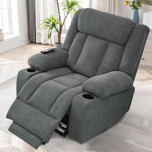 Power Lift Recliner for Elderly with Remote Control, Navy Blue P60192