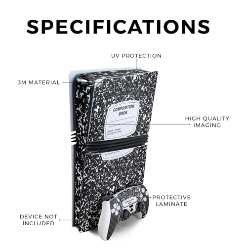 MightySkins Carbon Fiber Gaming Skin for PS5 Digital Edition Disc Drive - Black Camo S1804