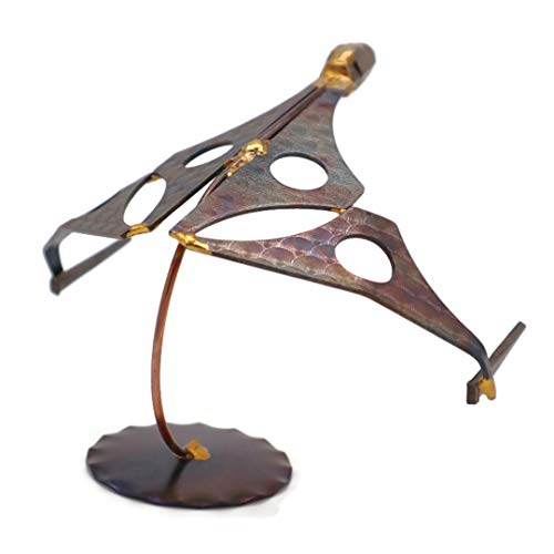 Bird of Prey Star Trek Klingon Ship Collectible Metal Art Figurine K846921