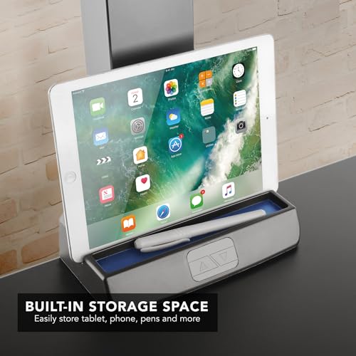 Mount-It! Electric Standing Desk Converter - Motorized Sit-Stand Desk Riser with Monitor Mount, 32" V46023