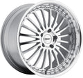 TSW Silverstone Silver Wheel with Machined Lip (18x8"/5x114.3mm)