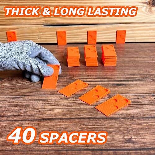 Laminate Flooring Installation Kit with Pull Bar, Mallet & Spacers L667