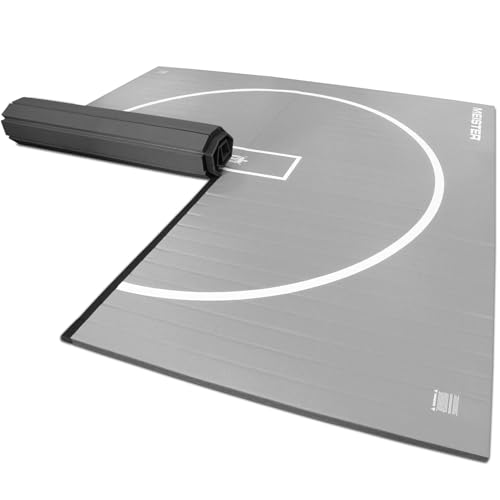 Meister FlexFloor Wrestling Mat 10ft x 10ft Roll-Up Training Mat V43380