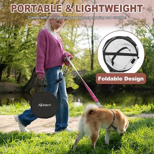 Dog Playpen Foldable Pet Tent with Carrying Bag for Indoor Outdoor Travel E336924