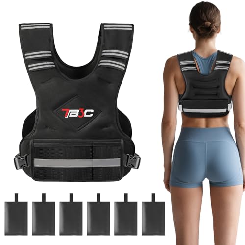 Adjustable Weighted Vest for Men and Women, 4-32lb with Ironsand Weights V832