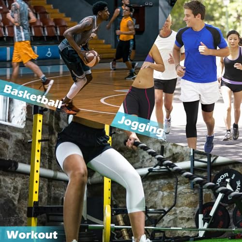 OEBLD Single Leg 3/4 Compression Tights for Basketball Q98720