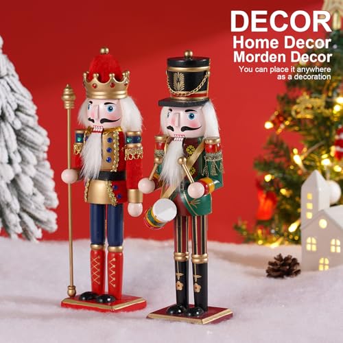 12 inch Wooden Nutcracker Ornament Swordsmen U177