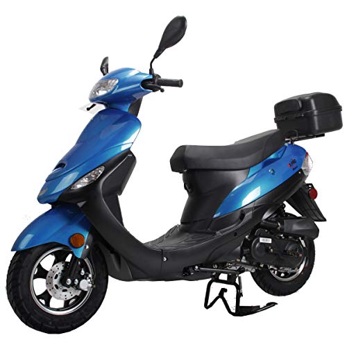 X-PRO Maui 50cc Moped with Electric Start and Rear Trunk H8995