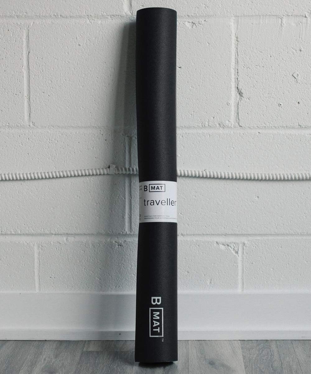 B Yoga Black Traveller Mat C4103
