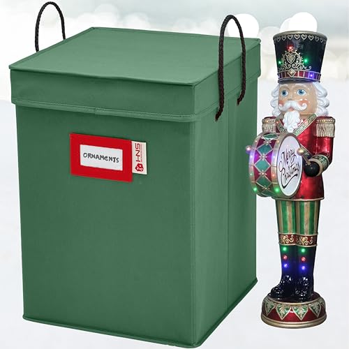 Christmas Nutcracker Storage Box for Figurines and Ornaments U4635