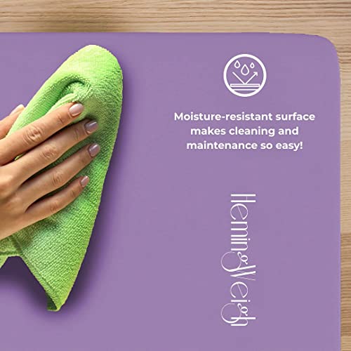 HemingWeigh Extra Thick Non-slip Yoga Mat with Strap, 72x23 in, 1/2 Inch F6747
