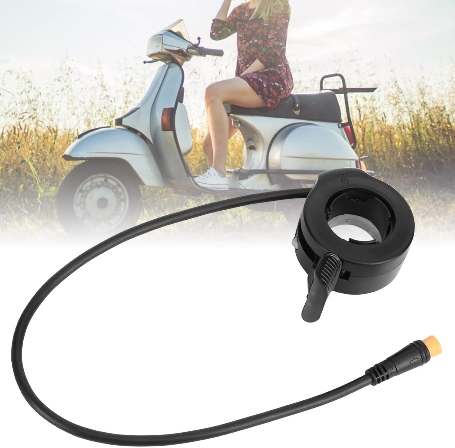 E-Bike Finger Throttle 130X Thumb Throttle Speed Control for Electric Scooters K34330
